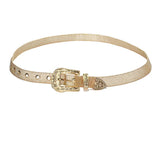 ceinture cowgirl doree