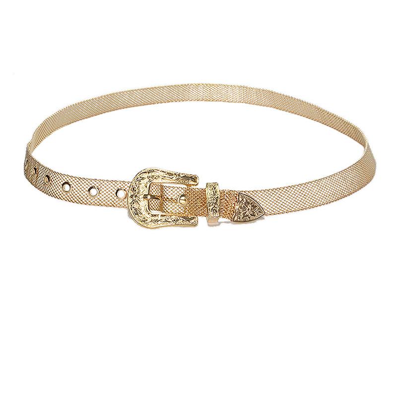 ceinture cowgirl doree