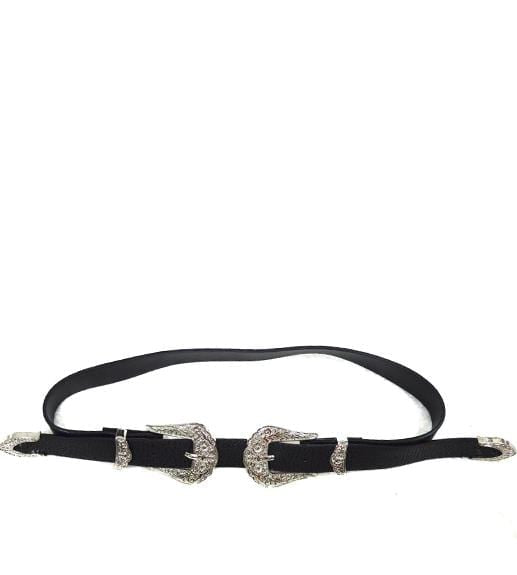 ceinture cowgirl double boucles