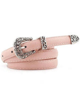 ceinture cowgirl rose femme