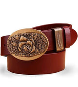 ceinture de cowboy cuir femme