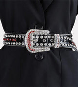 ceinture esprit cowboy femme noire