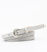 ceinture gris clair fashion cowgirl