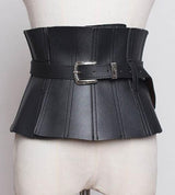 ceinture large noire cowgirl