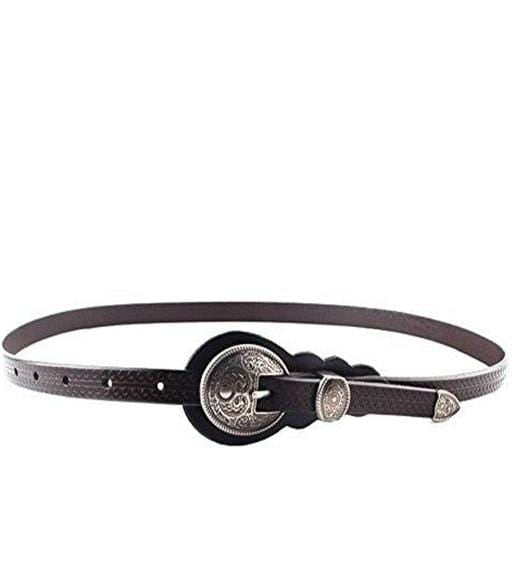 ceinture noire cuir femme