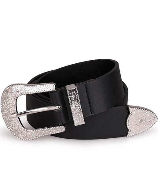 ceinture noire look concho