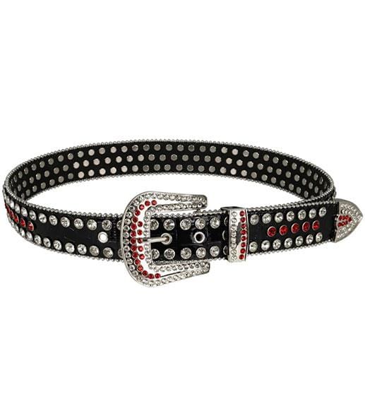 ceinture noire ouest usa strass