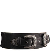 ceinture style cowgirl avec deux boucles