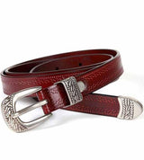 ceinture style western cuir