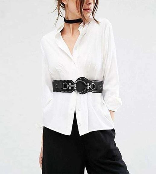 ceinture style western rivets