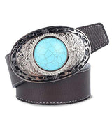 ceinture western avec turquoise