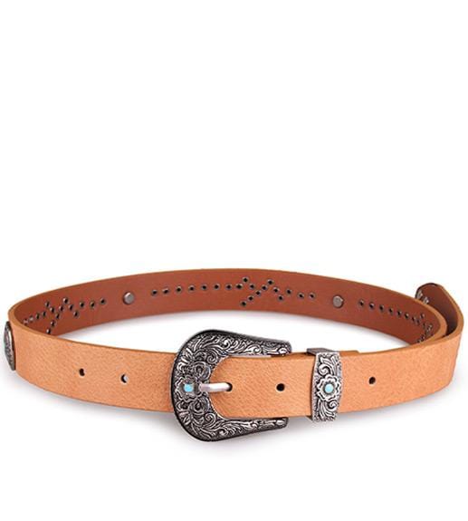 ceinture western femme avec turquoise