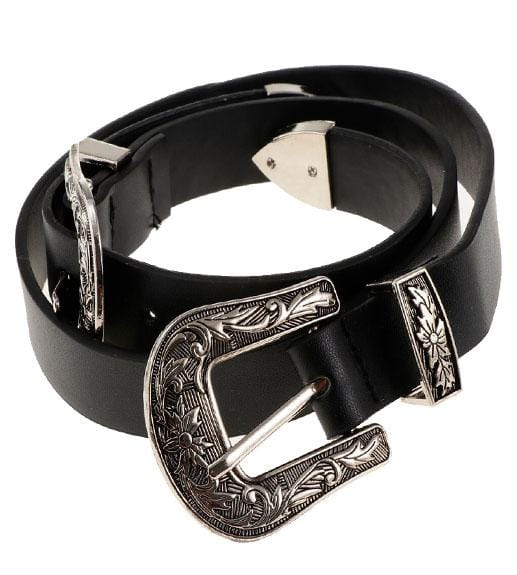 ceinture femme double boucle style country