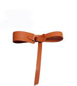 ceinture marron cowgirl equitation