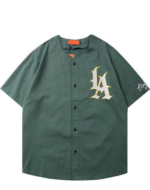 chemise baseball coton