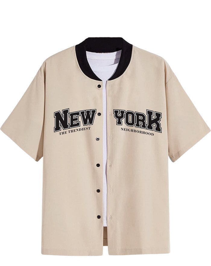 chemise baseball New Yorker