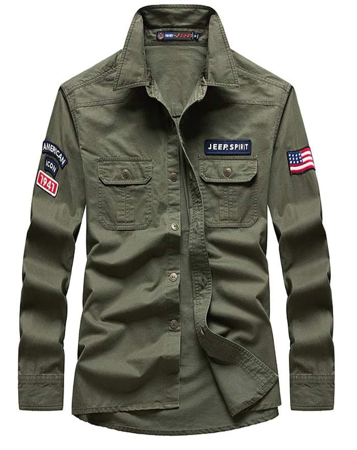 chemise camouflage usa