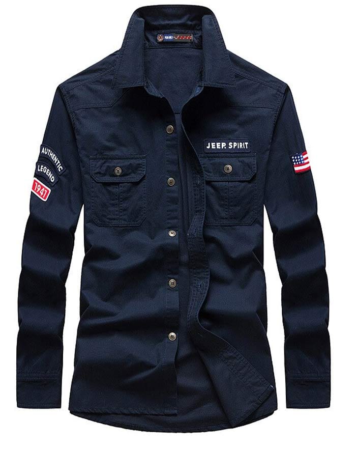 chemise militaire etats unis