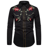 chemise noire haut de gamme country