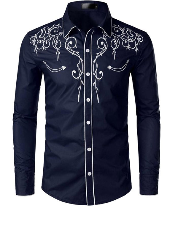 chemise country brodee