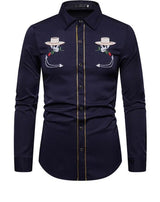 chemise country western americain