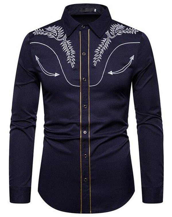 chemise cowboy country western homme