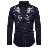chemise imprime floral crane