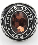 chevaliere acier militaire usa