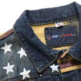 col blouson jean etats unis