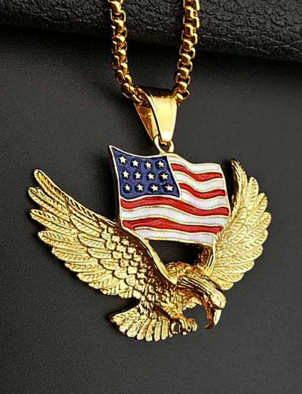 collier aigle americain