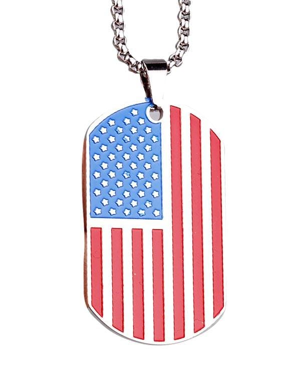 collier americain homme