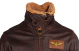 col rabattu blouson usa cuir
