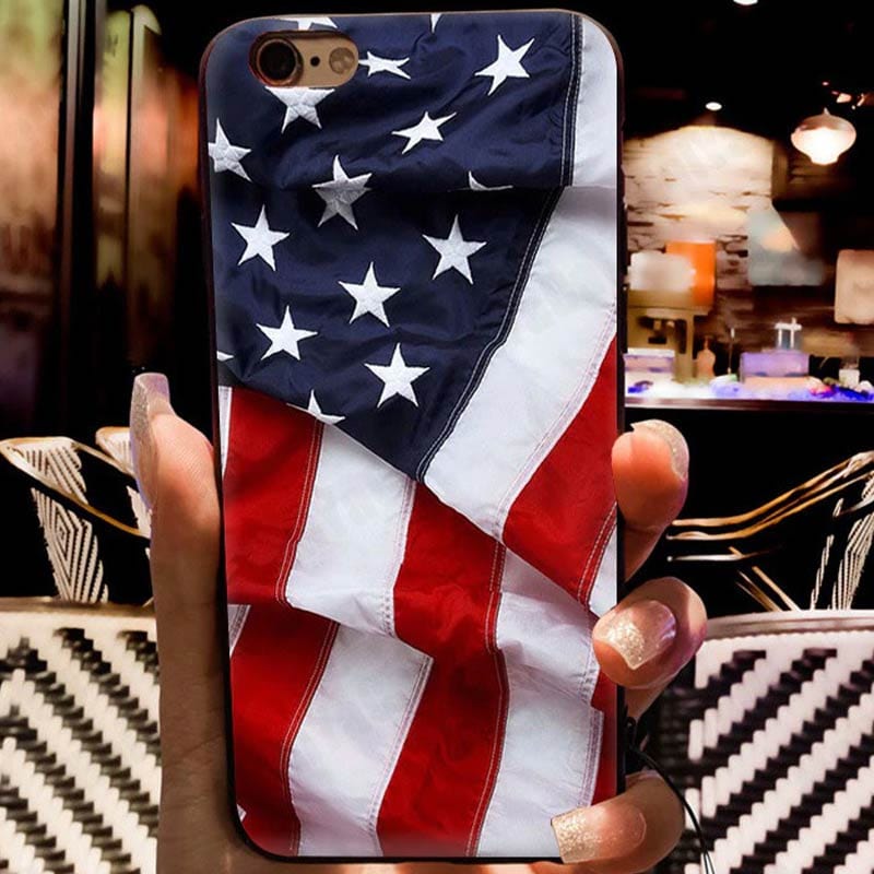 coque tel étendard Amérique