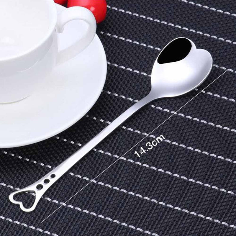 cuillere forme de coeur offerte avec mug us