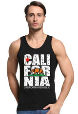 debardeur californie homme