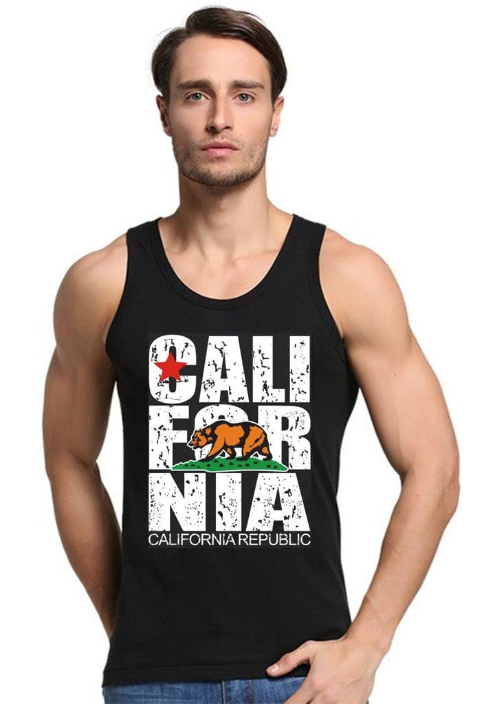 debardeur californie homme