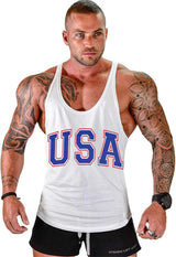 debardeur etats unis fitness
