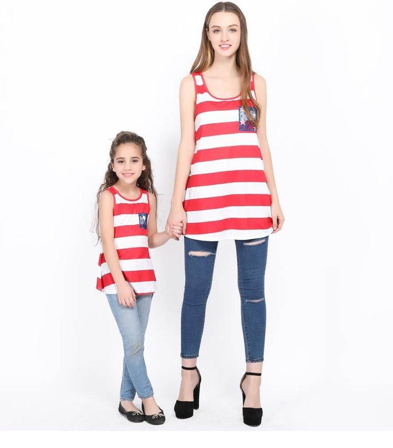 debardeur femme style usa