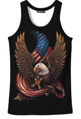 debardeur homme americain echancre