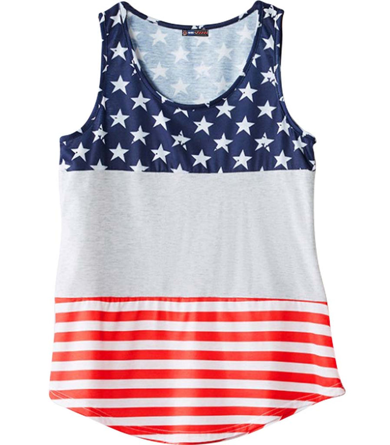 debardeur long americain femme