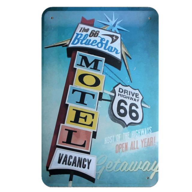 deco motel the 66 bluestar