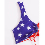 details bretelle maillot look usa
