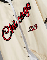 details chemise ligue majeure baseball USA