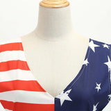 details decollete robe amerique