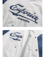 détails motifs blouson équipe US