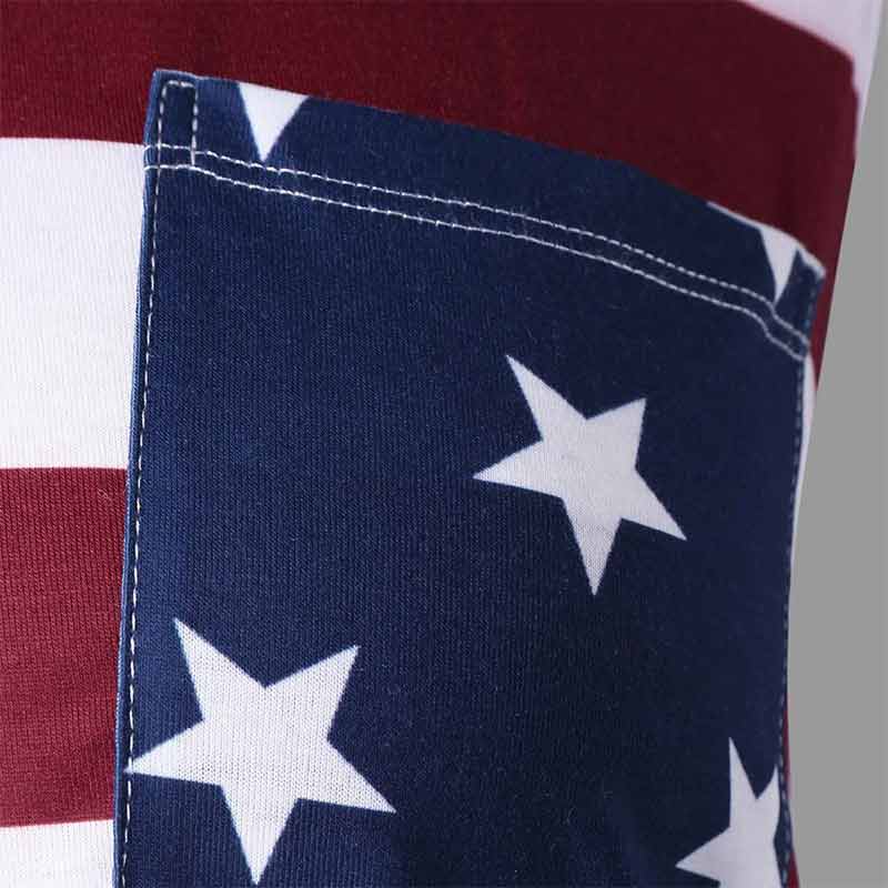 details pochette etoiles americaines
