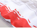 details bandes drapeau americain