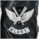 details broderie arriere blouson teddy