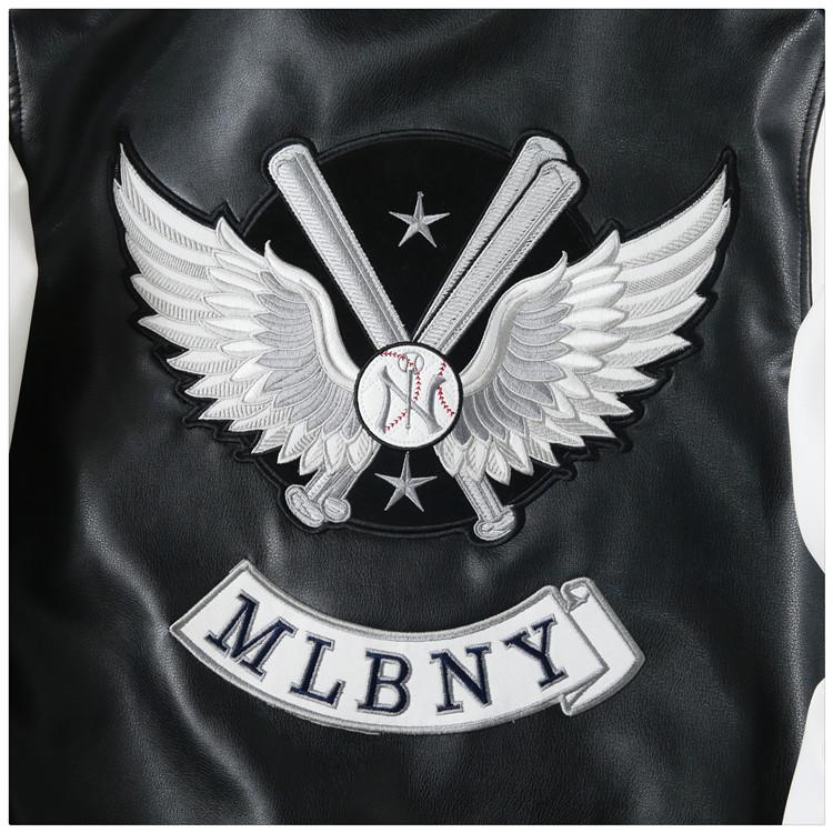 details broderie arriere blouson teddy