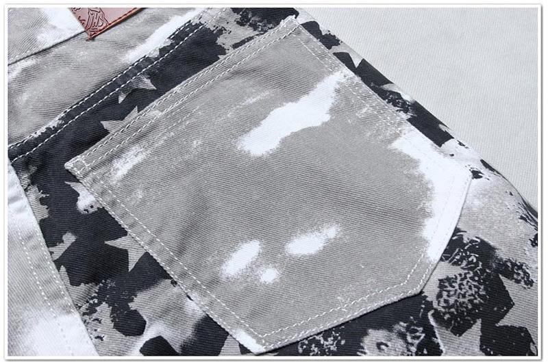 details poche arriere pantalon drapeau amerique